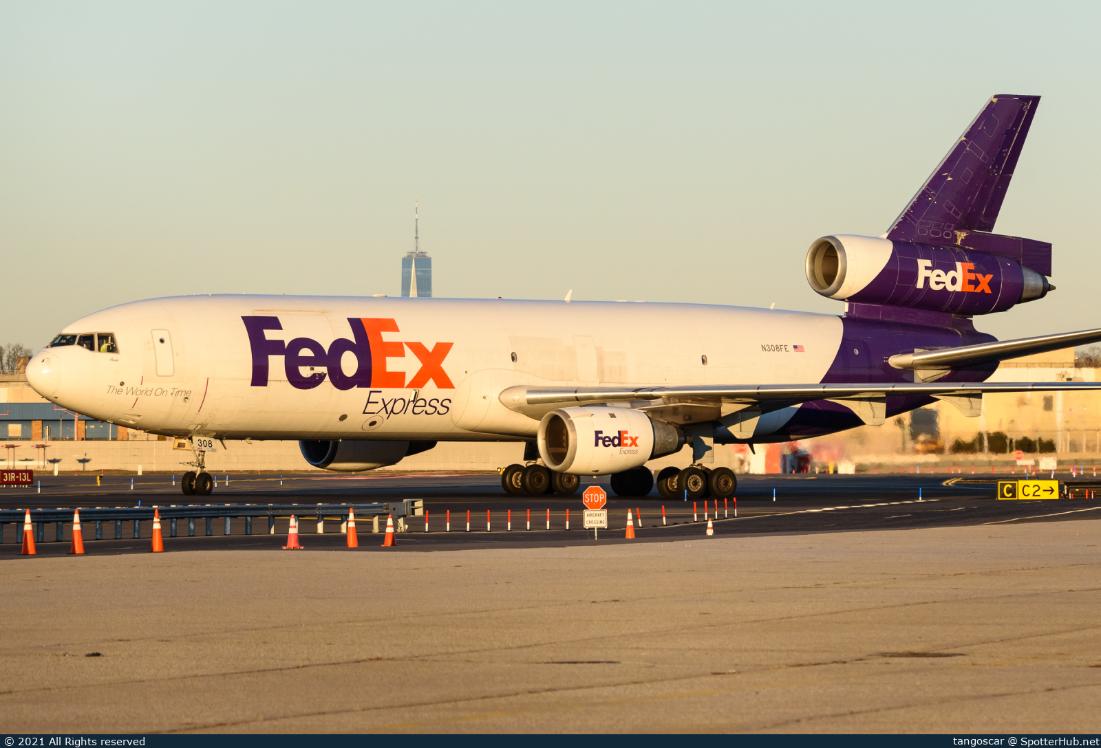 Photo of N308FE - McDonnell Douglas MD-10-30(F) operated by FedEx
