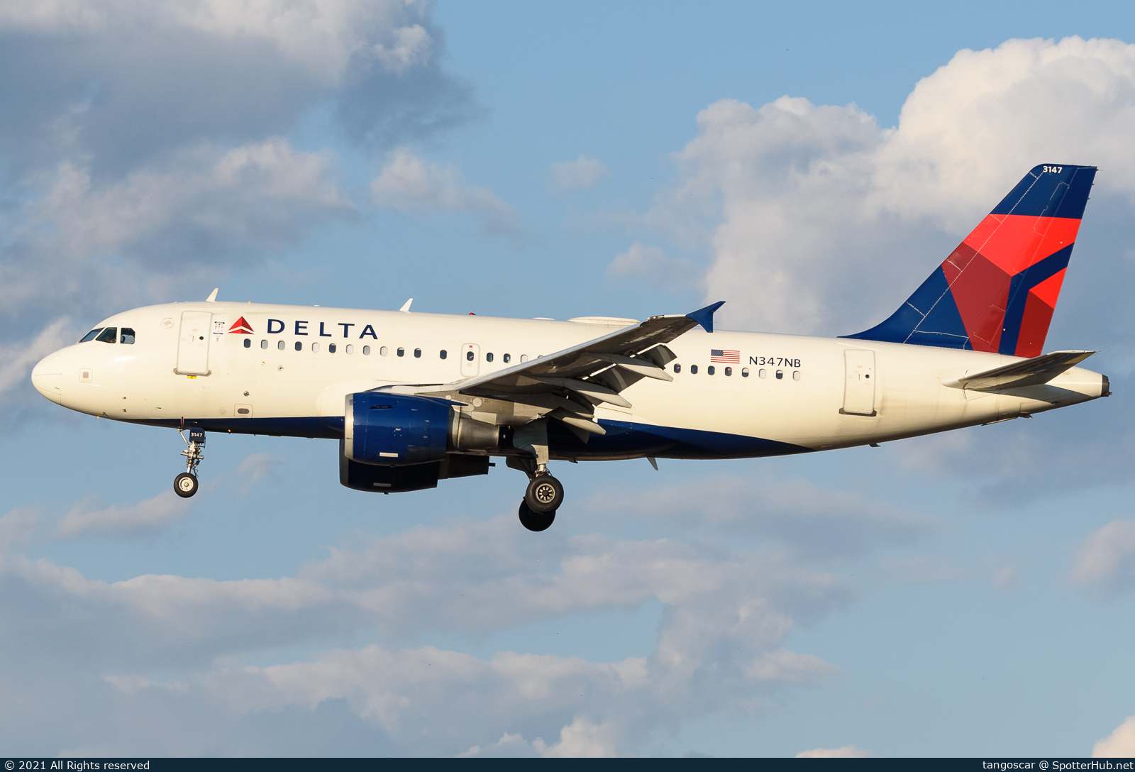 Photo of N347NB - Airbus A319-114 operated by Delta Air Lines