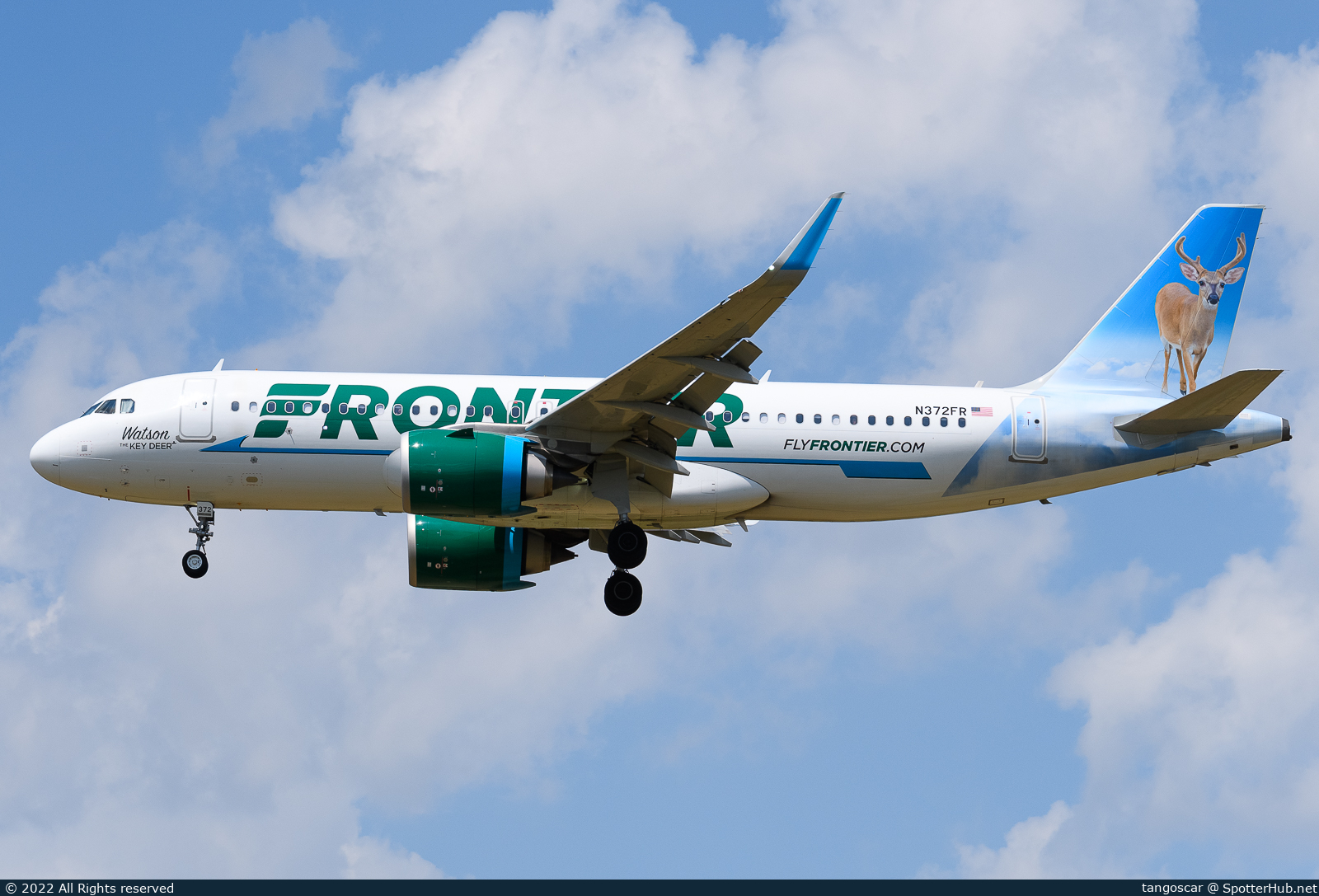 Photo of N372FR - Airbus A320-251N operated by Frontier Airlines