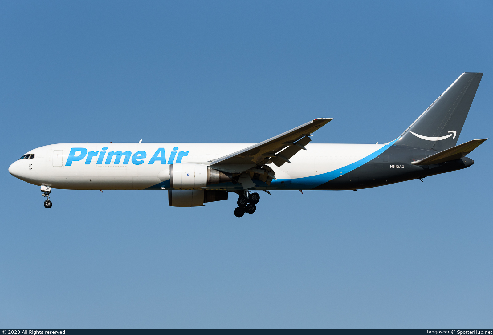Photo of N313AZ - Boeing 767-338(ER)(BDSF) operated by Amazon Prime Air (opb Air Transport International)