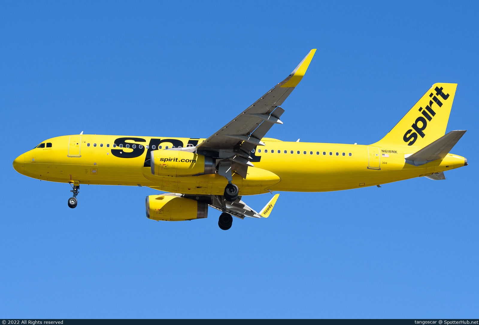 Photo of N618NK - Airbus A320-232 operated by Spirit Airlines