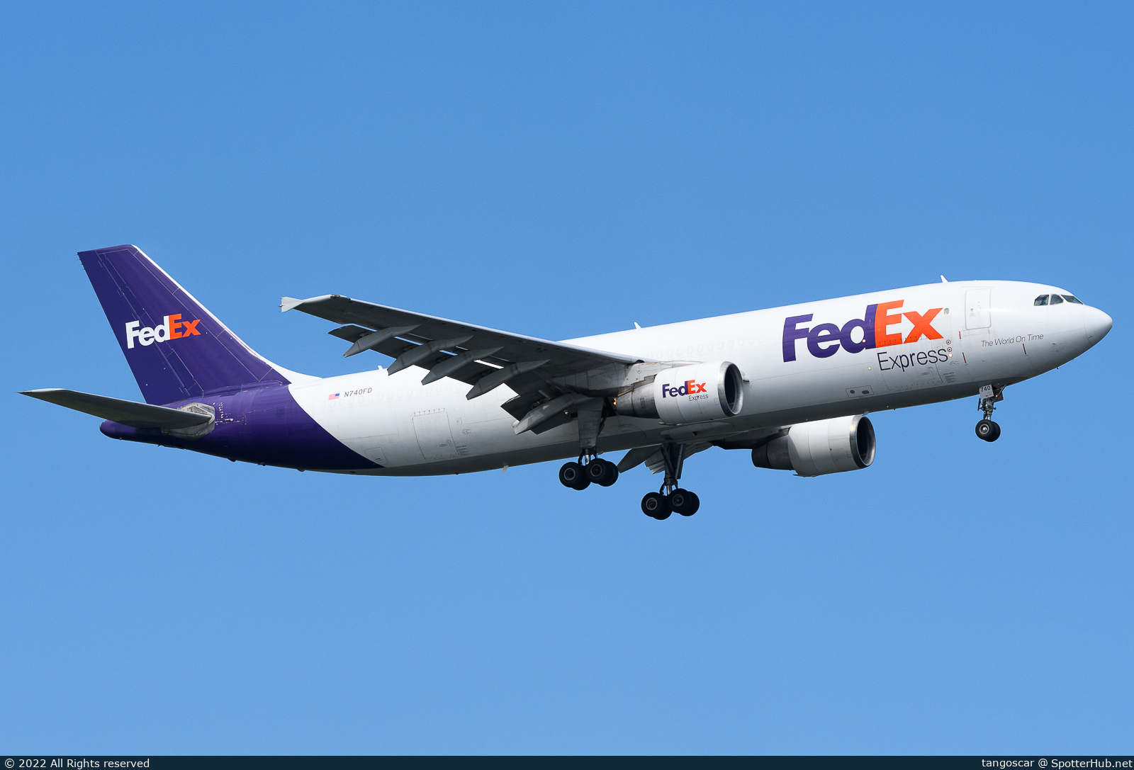 Photo of N740FD - Airbus A300B4-622R(F) operated by FedEx