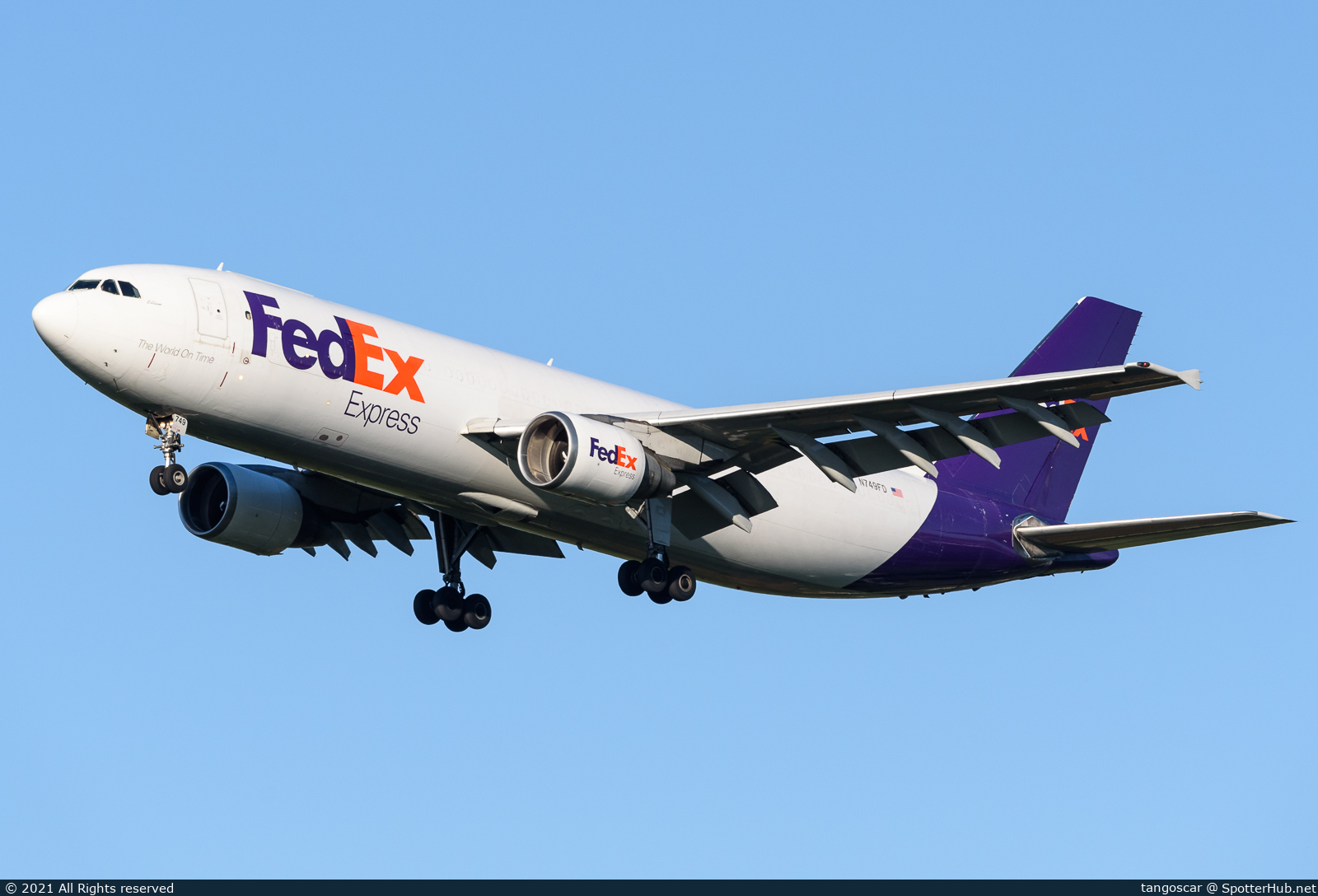 Photo of N749FD - Airbus A300B4-622R(F) operated by FedEx