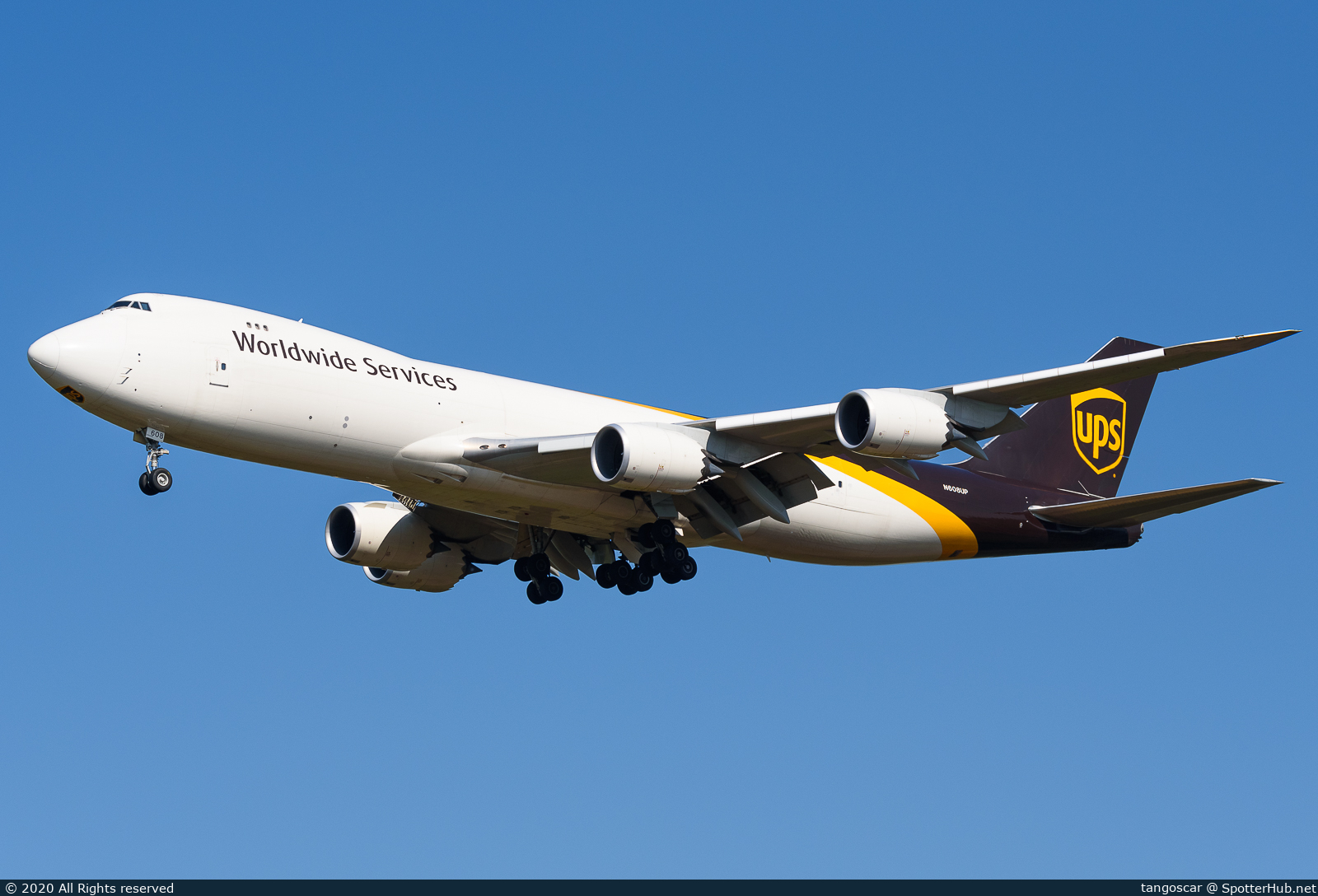 Photo of N608UP - Boeing 747-8F operated by UPS United Parcel Service