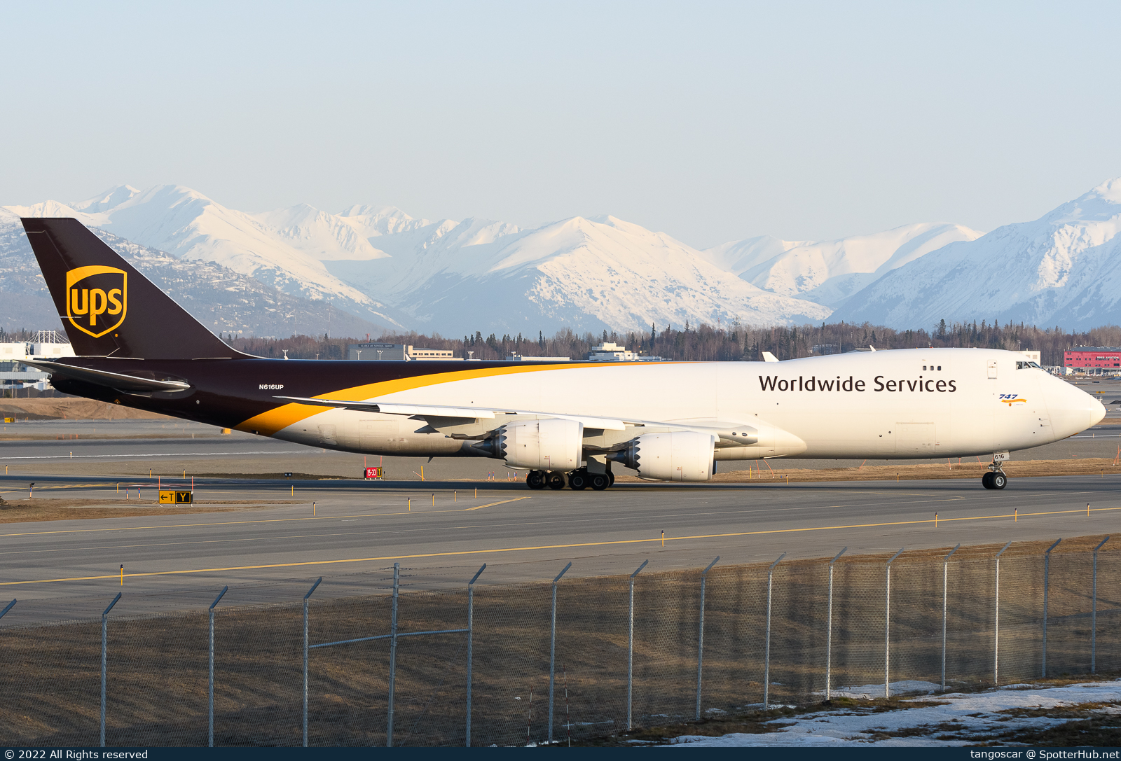 Photo of N616UP - Boeing 747-8F operated by UPS United Parcel Service