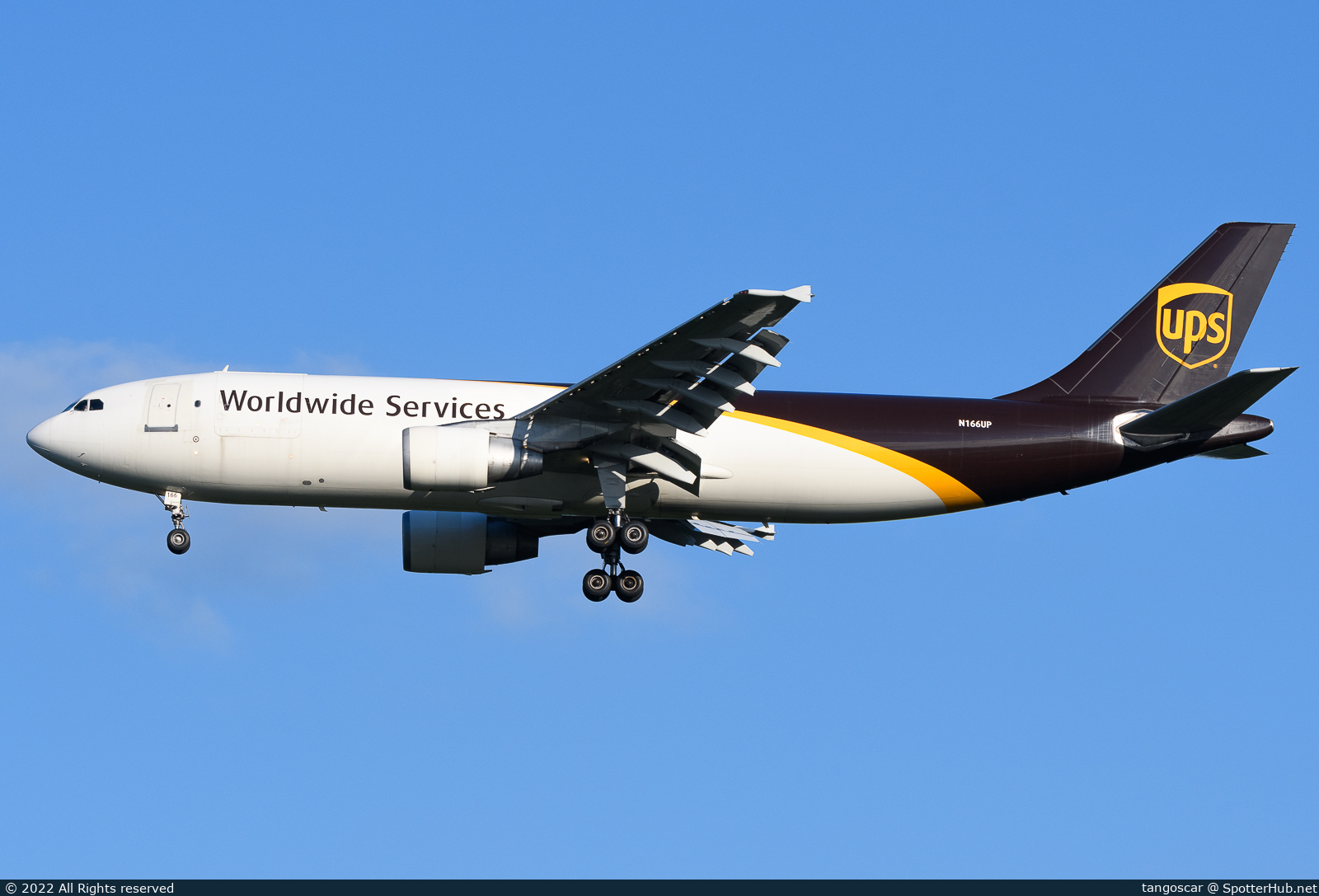 Photo of N166UP - Airbus A300F4-622R operated by UPS United Parcel Service