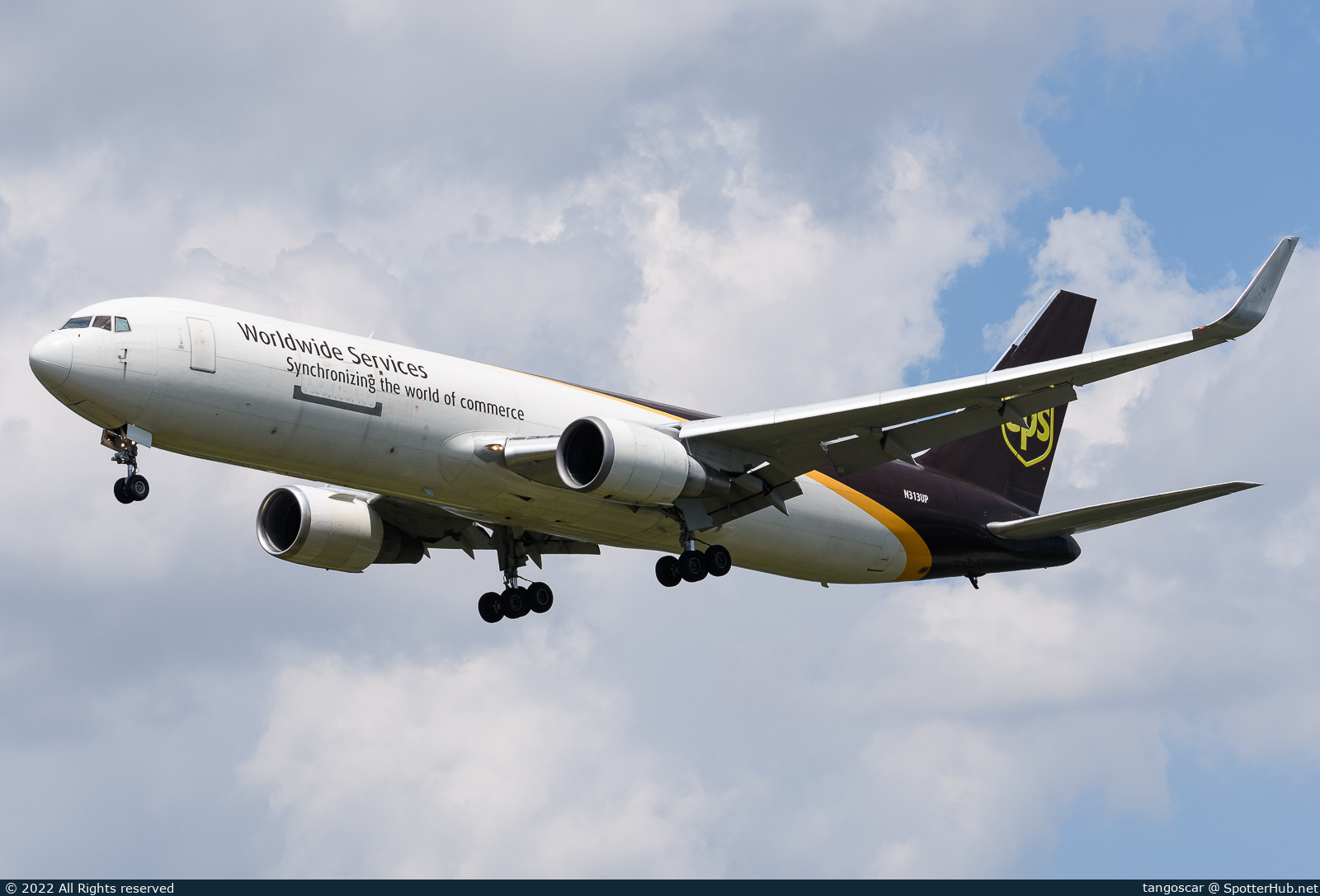 Photo of N313UP - Boeing 767-34AF operated by UPS United Parcel Service