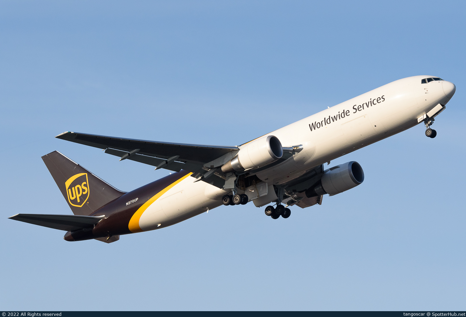 Photo of N370UP - Boeing 767-300F operated by UPS United Parcel Service