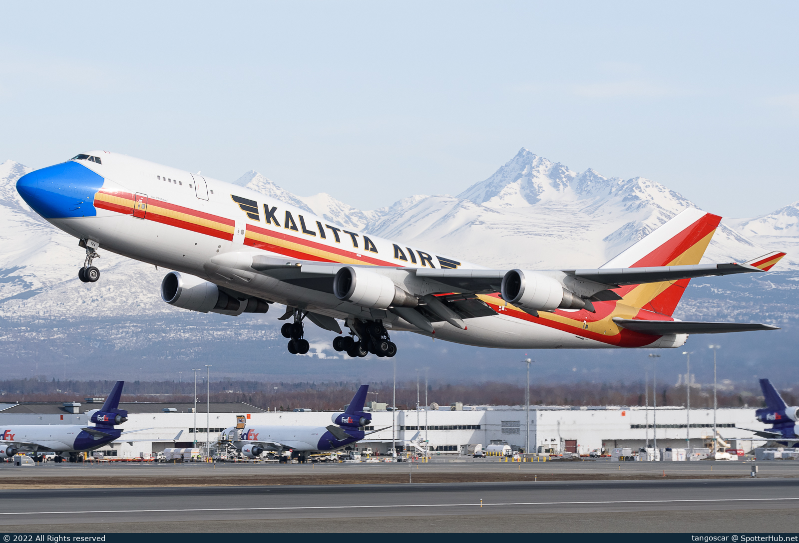 Photo of N744CK - Boeing 747-446(BCF) operated by Kalitta Air