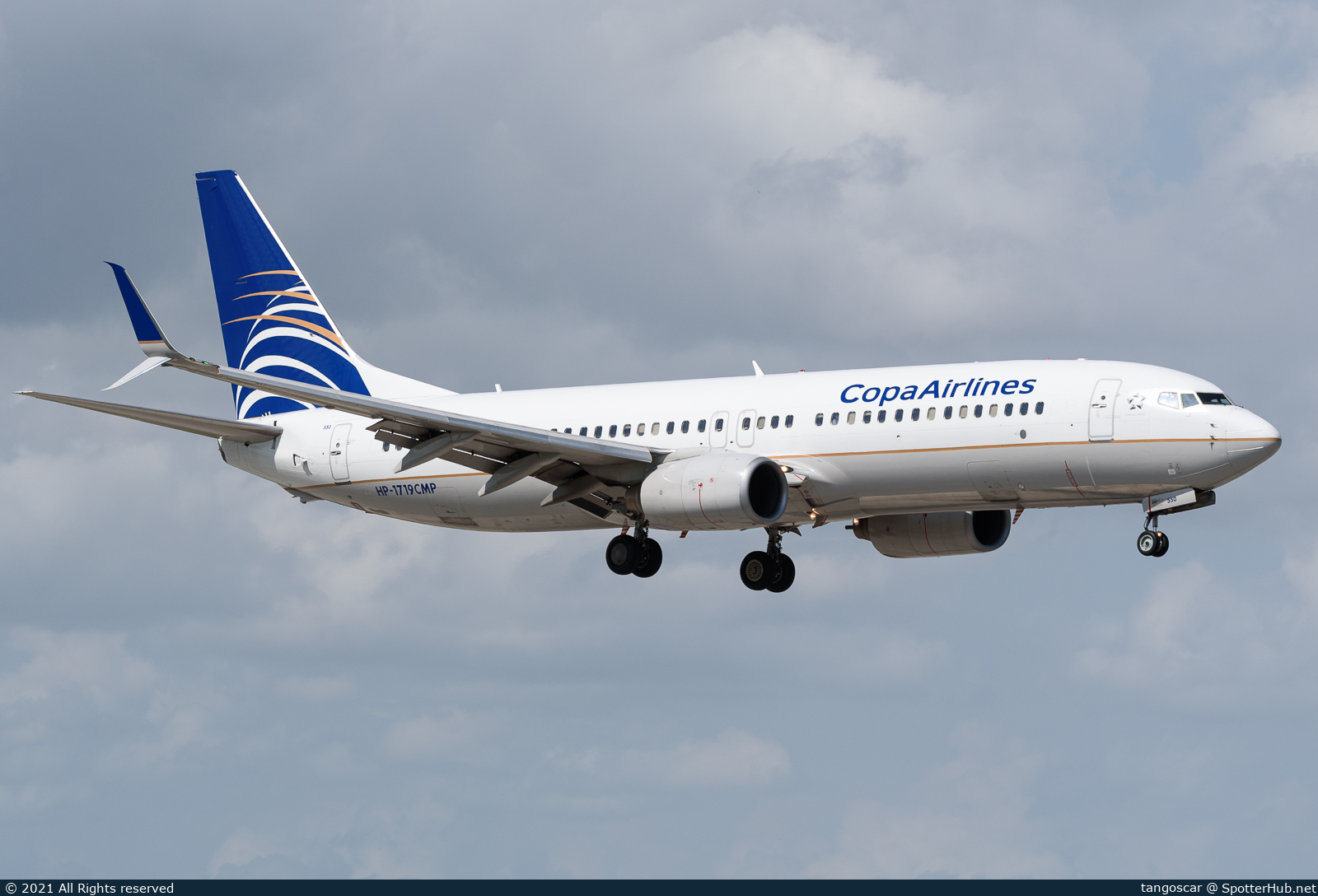 Photo of HP-1719CMP - Boeing 737-8V3 operated by Copa Airlines