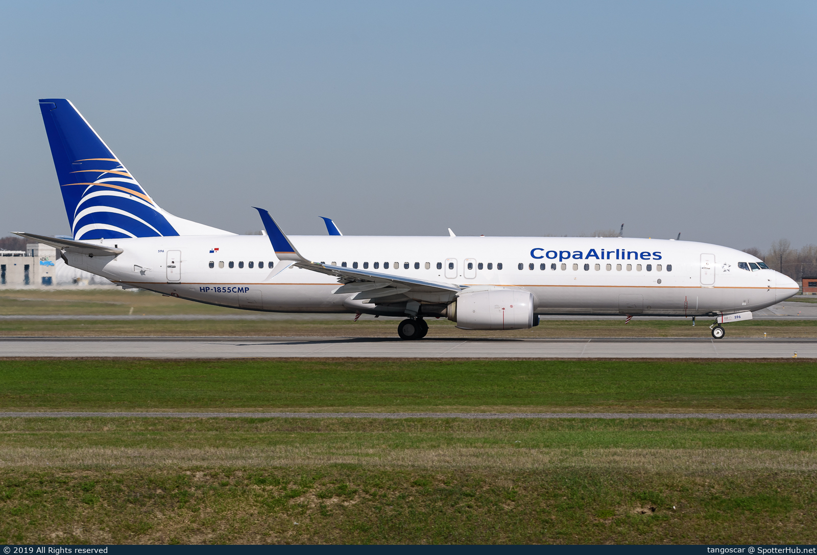 Photo of HP-1855CMP - Boeing 737-8V3 operated by Copa Airlines