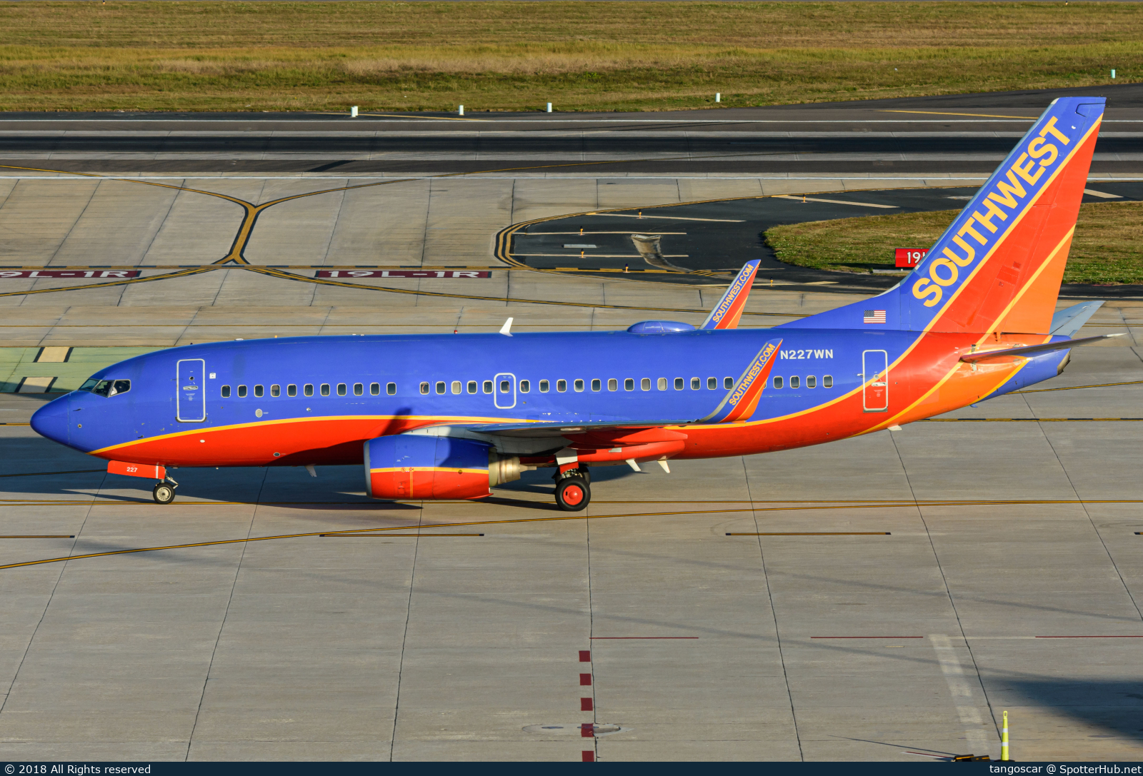 Photo of N227WN - Boeing 737-7H4 operated by Southwest Airlines