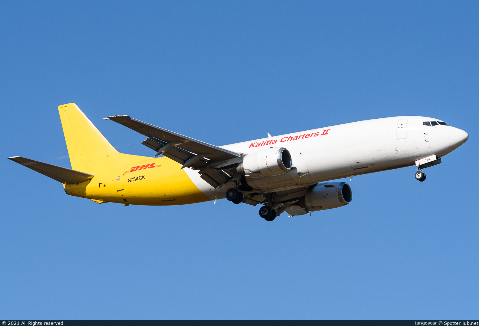 Photo of N734CK - Boeing 737-436(SF) operated by Kalitta Charters II