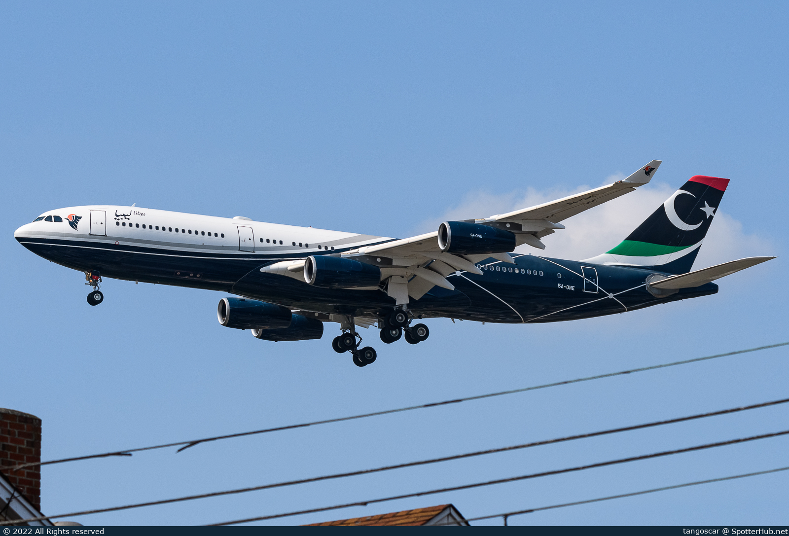 Photo of 5A-ONE - Airbus A340-213 operated by Government of Libya