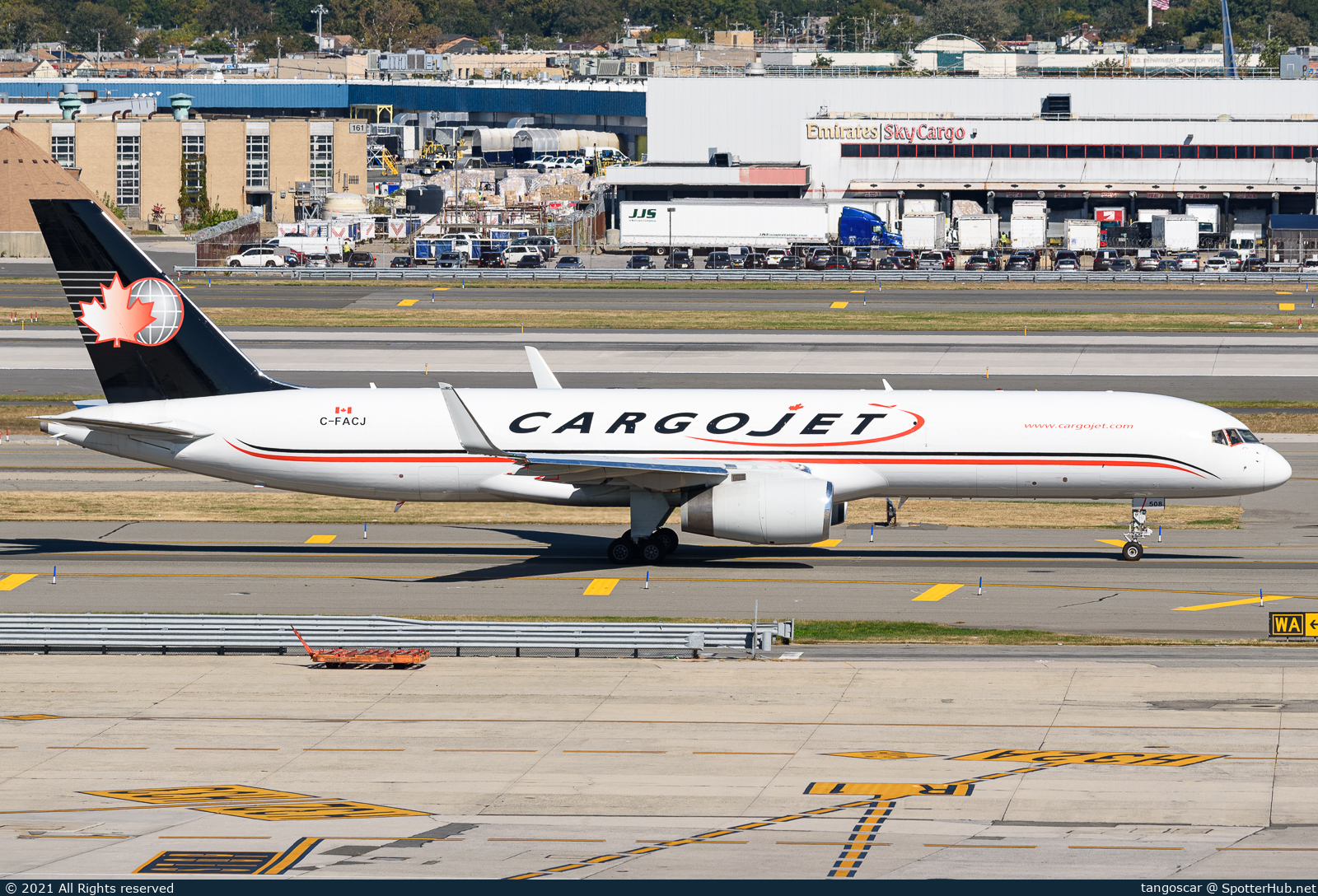 Photo of C-FACJ - Boeing 757-223(PCF) operated by Cargojet Airways