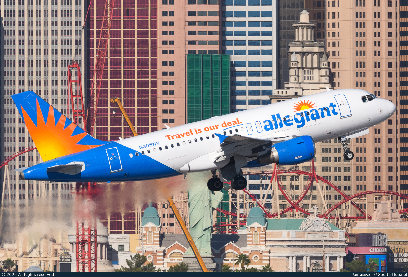 Photo of N306NV - Airbus A319-112 operated by Allegiant Air