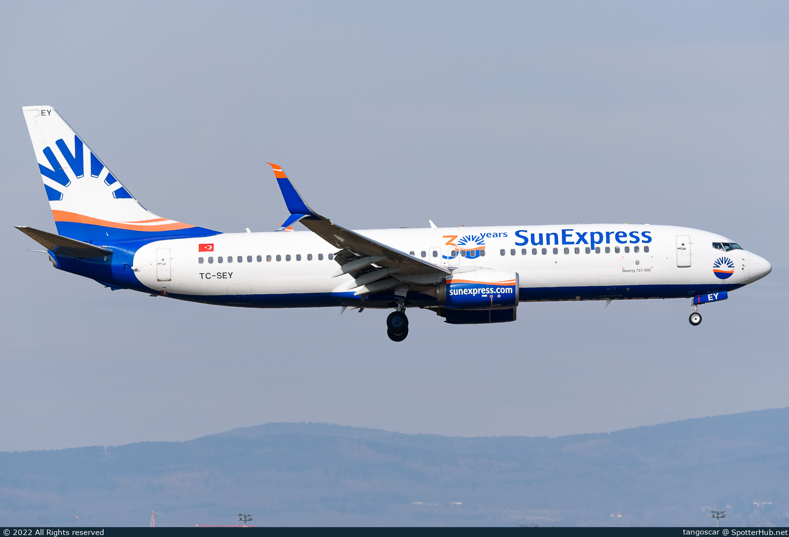 Photo of TC-SEY - Boeing 737-8HC operated by SunExpress
