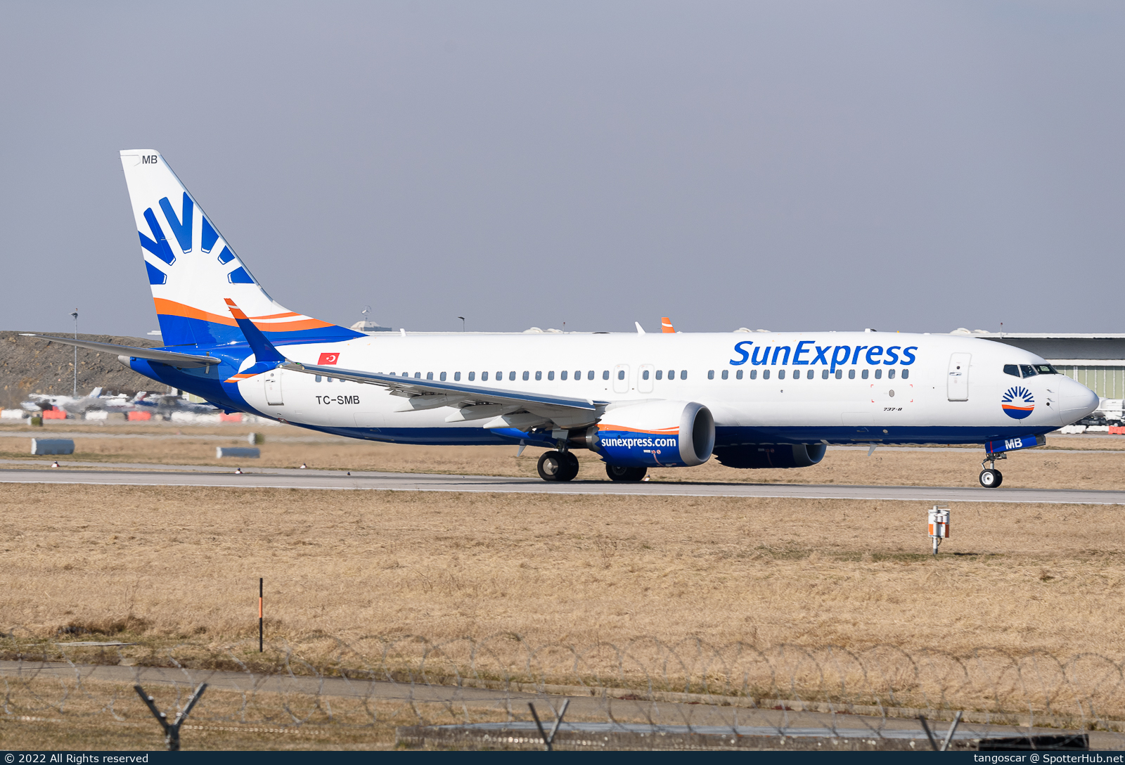 Photo of TC-SMB - Boeing 737 MAX 8 operated by SunExpress