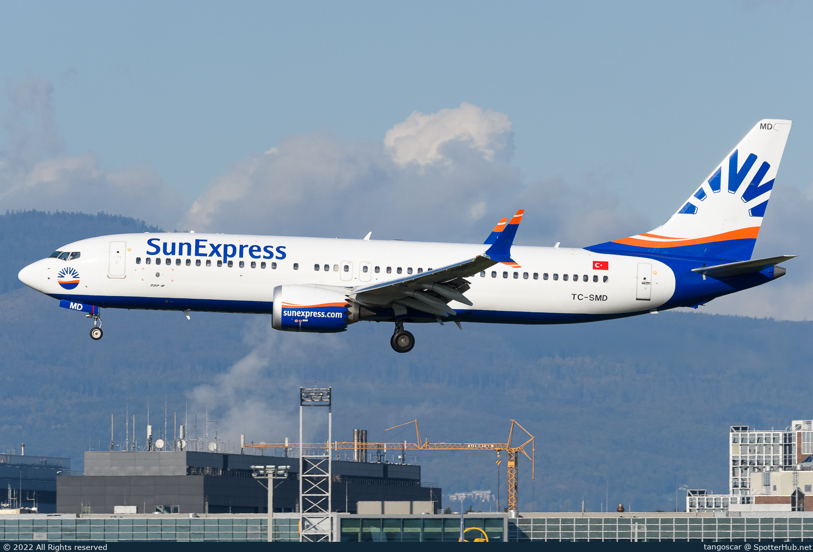 Photo of TC-SMD - Boeing 737 MAX 8 operated by SunExpress