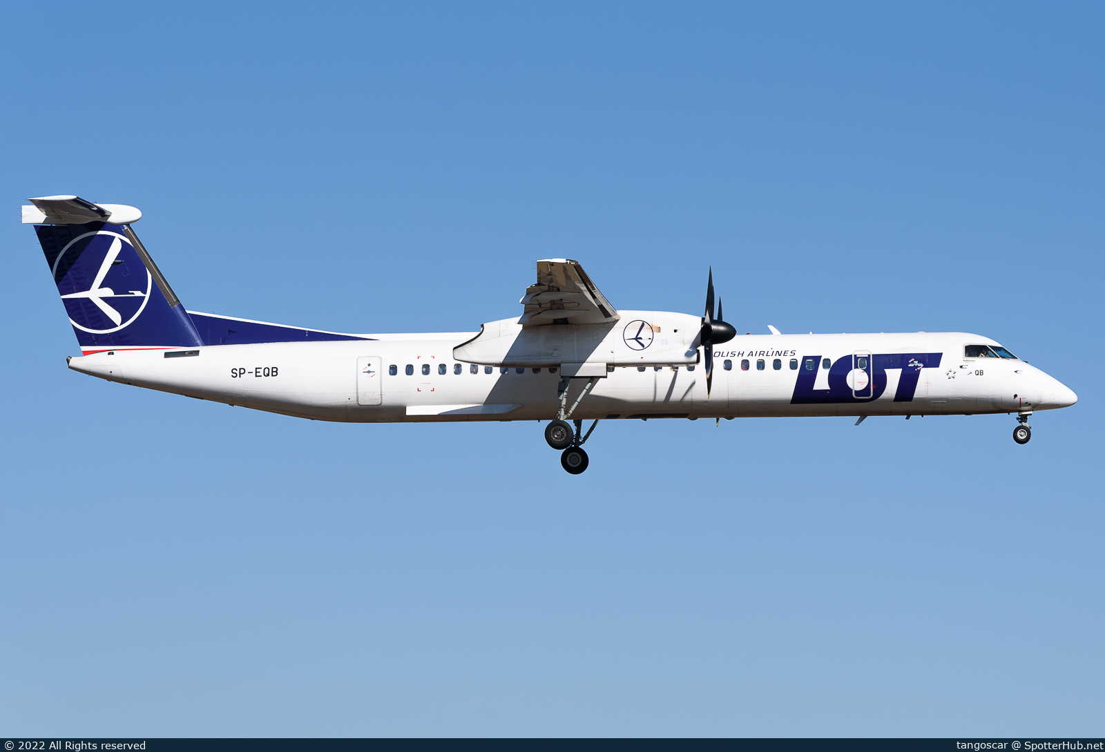Photo of SP-EQB - Bombardier DHC-8-402 Dash 8 Q400 operated by LOT Polish Airlines