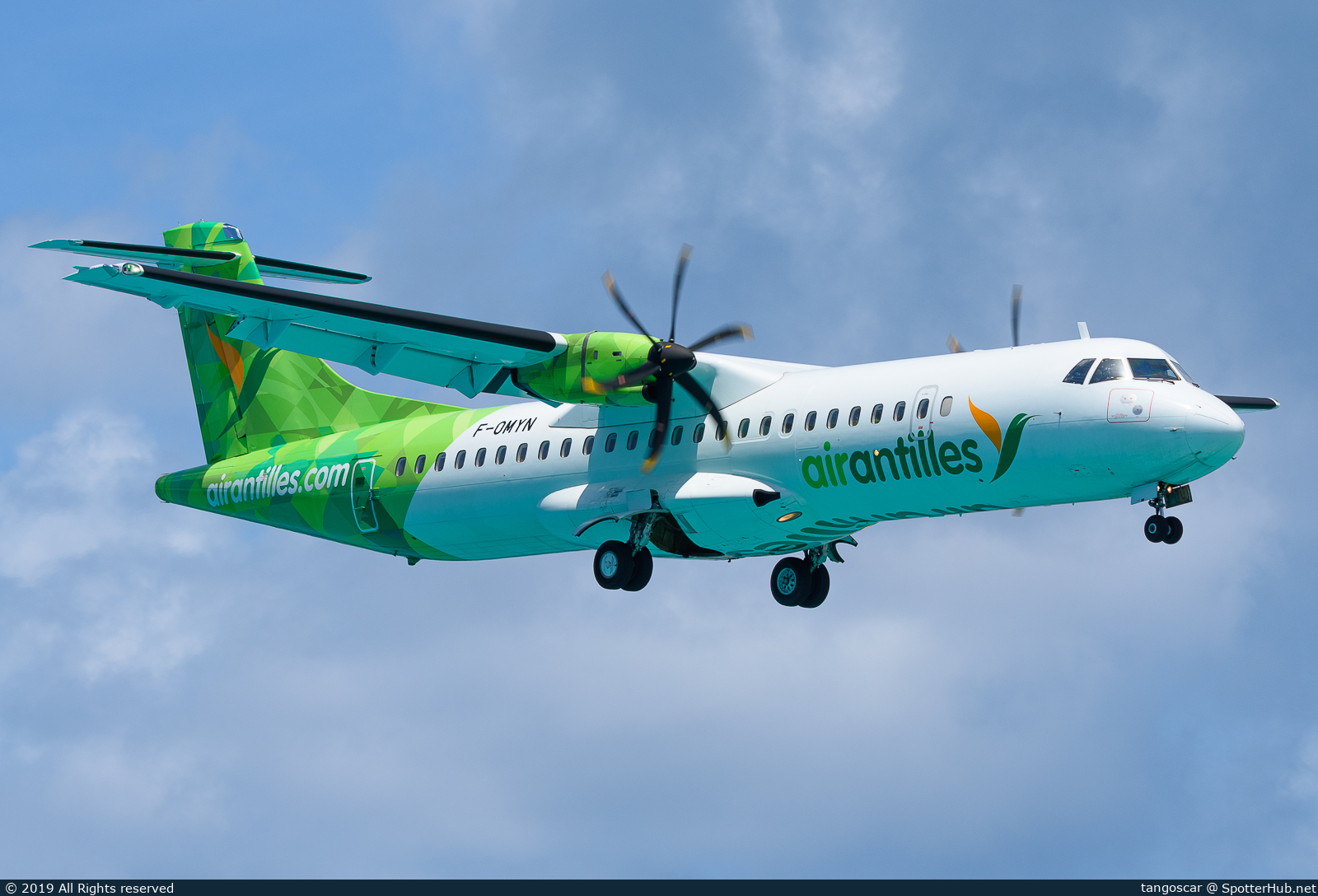Photo of F-OMYN - ATR 72-600 operated by Air Antilles