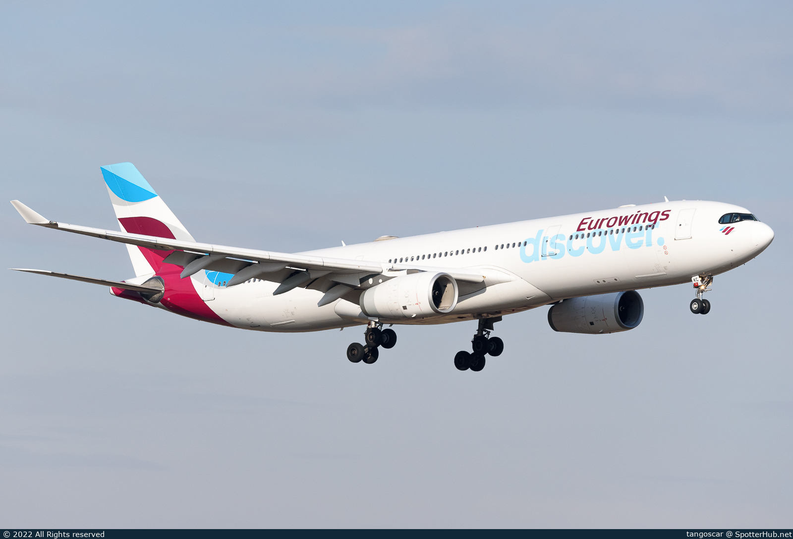 Photo of D-AIKC - Airbus A330-343 operated by Eurowings Discover