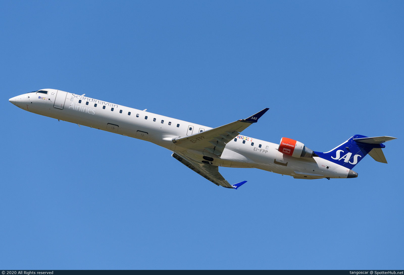 Photo of EI-FPP - Bombardier CRJ-900LR operated by SAS Scandinavian Airlines (opb CityJet)