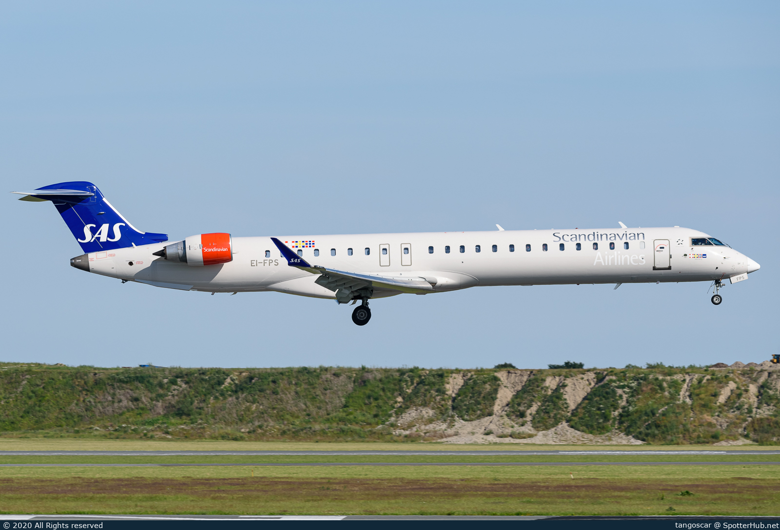 Photo of EI-FPS - Bombardier CRJ-900LR operated by SAS Scandinavian Airlines (opb CityJet)