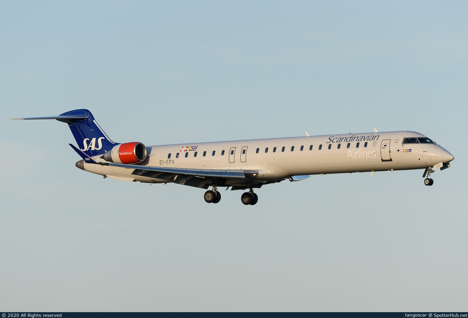 Photo of EI-FPV - Bombardier CRJ-900LR operated by SAS Scandinavian Airlines (opb CityJet)