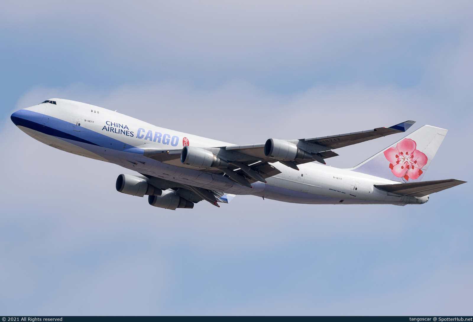 Photo of B-18717 - Boeing 747-409F operated by China Airlines Cargo