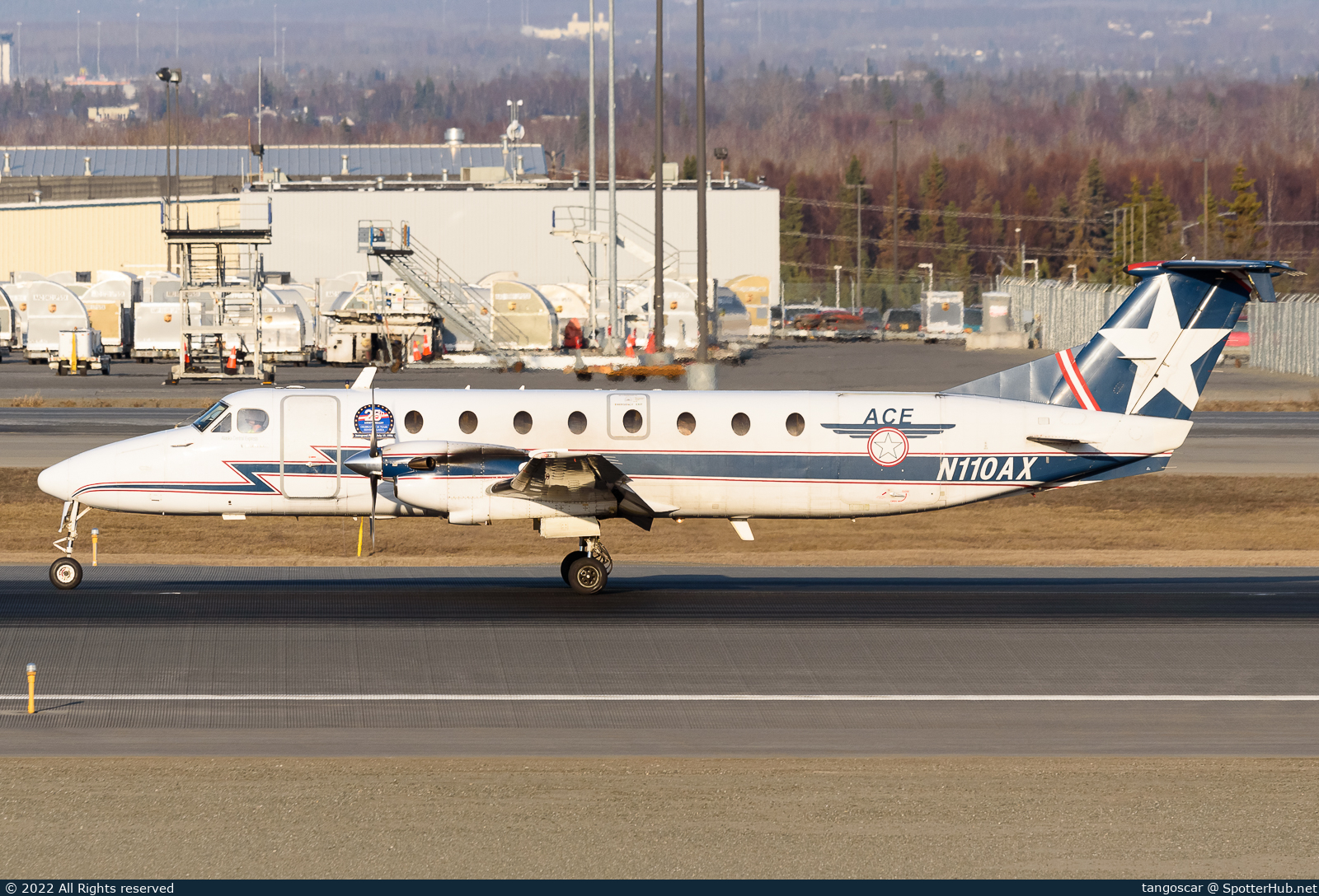 Photo of N110AX - Beechcraft 1900C operated by Alaska Central Express
