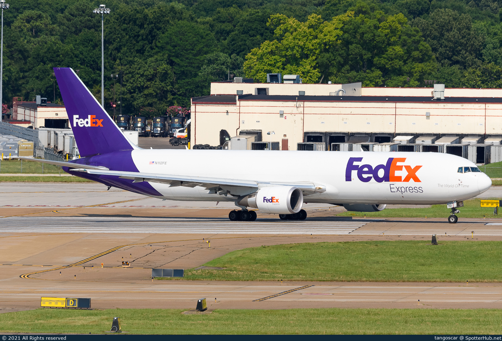 Photo of N112FE - Boeing 767-3S2F operated by FedEx
