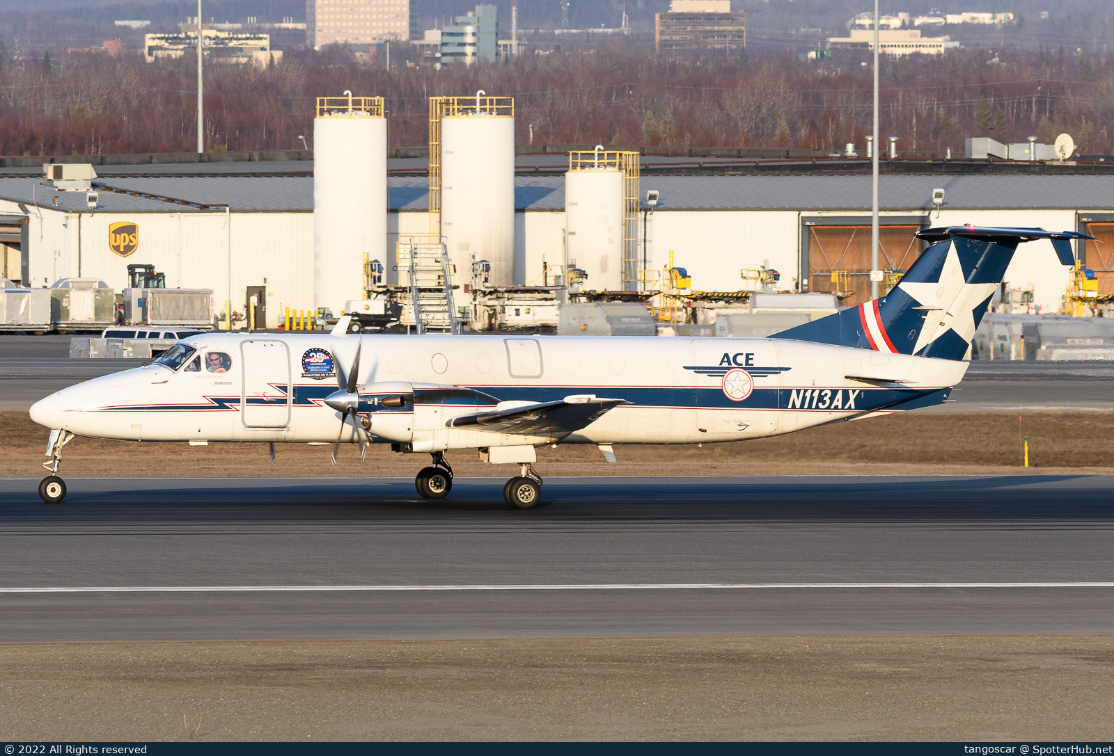 Photo of N113AX - Beechcraft 1900C operated by Alaska Central Express