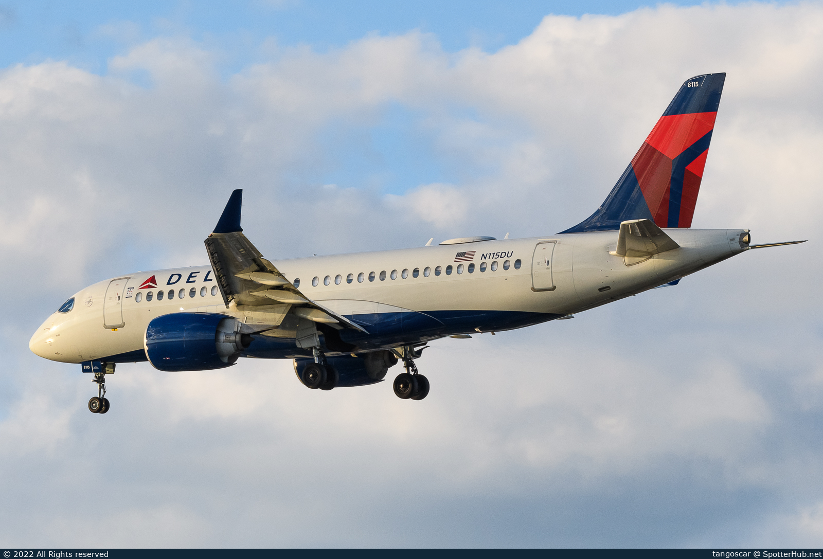 Photo of N115DU - Airbus A220-100 operated by Delta Air Lines