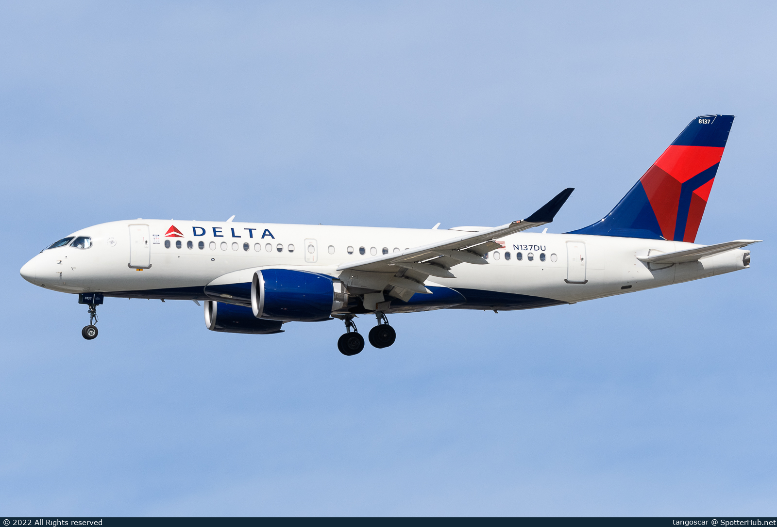 Photo of N137DU - Airbus A220-100 operated by Delta Air Lines