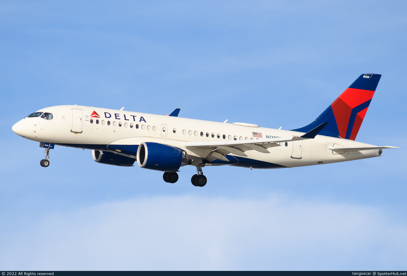 Photo of N139DU - Airbus A220-100 operated by Delta Air Lines