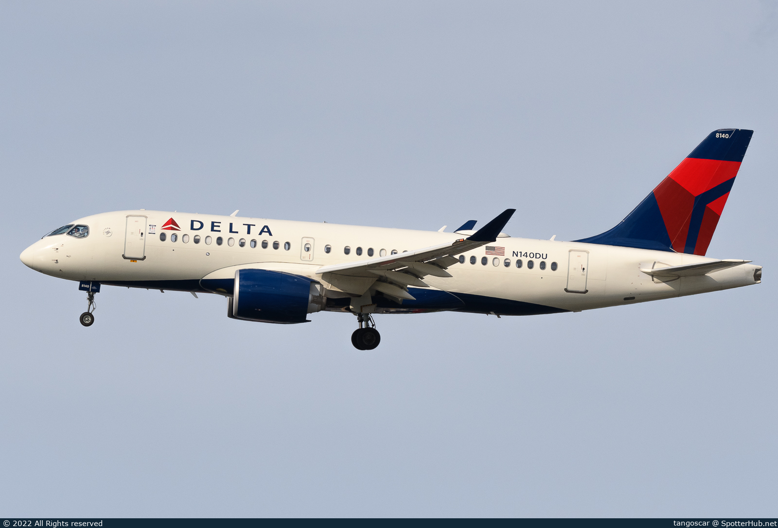 Photo of N140DU - Airbus A220-100 operated by Delta Air Lines