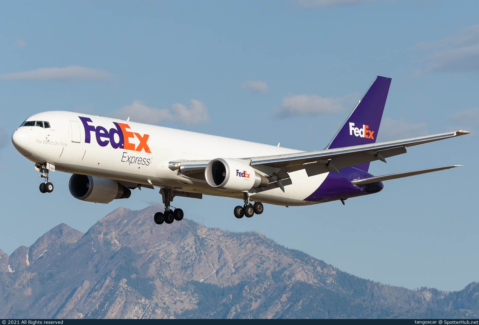Photo of N157FE - Boeing 767-3S2F operated by FedEx