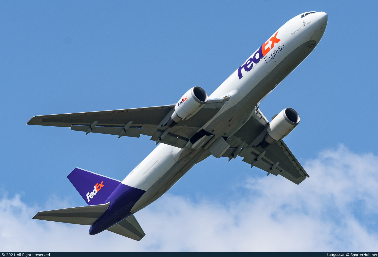 Photo of N158FE - Boeing 767-3S2F operated by FedEx
