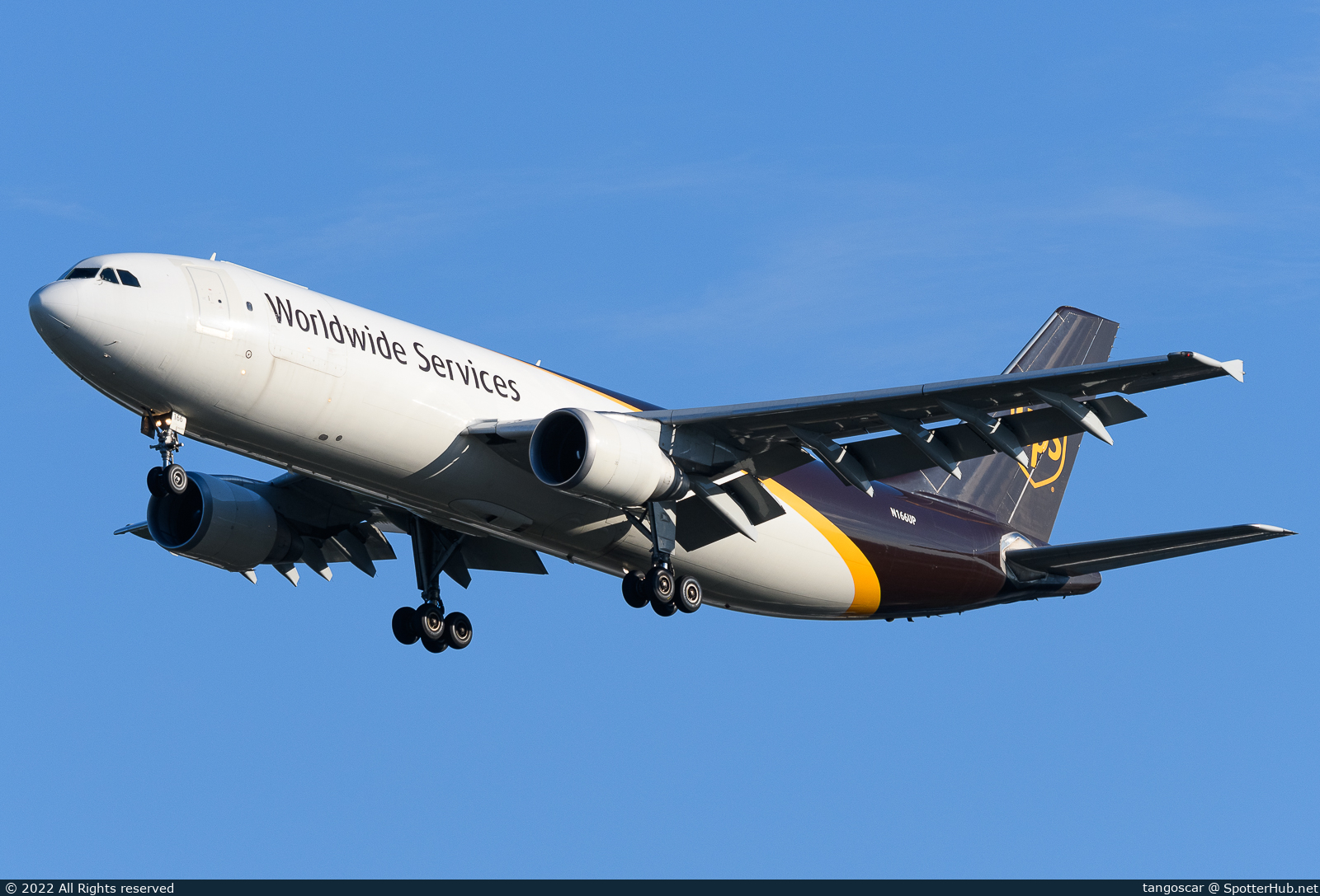 Photo of N166UP - Airbus A300F4-622R operated by UPS United Parcel Service
