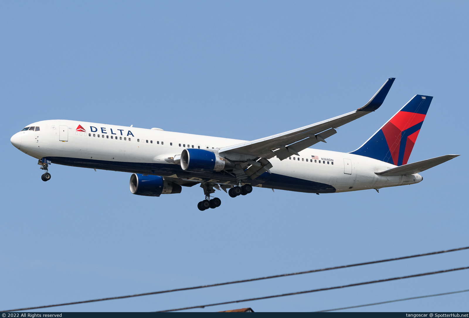 Photo of N188DN - Boeing 767-332(ER) operated by Delta Air Lines