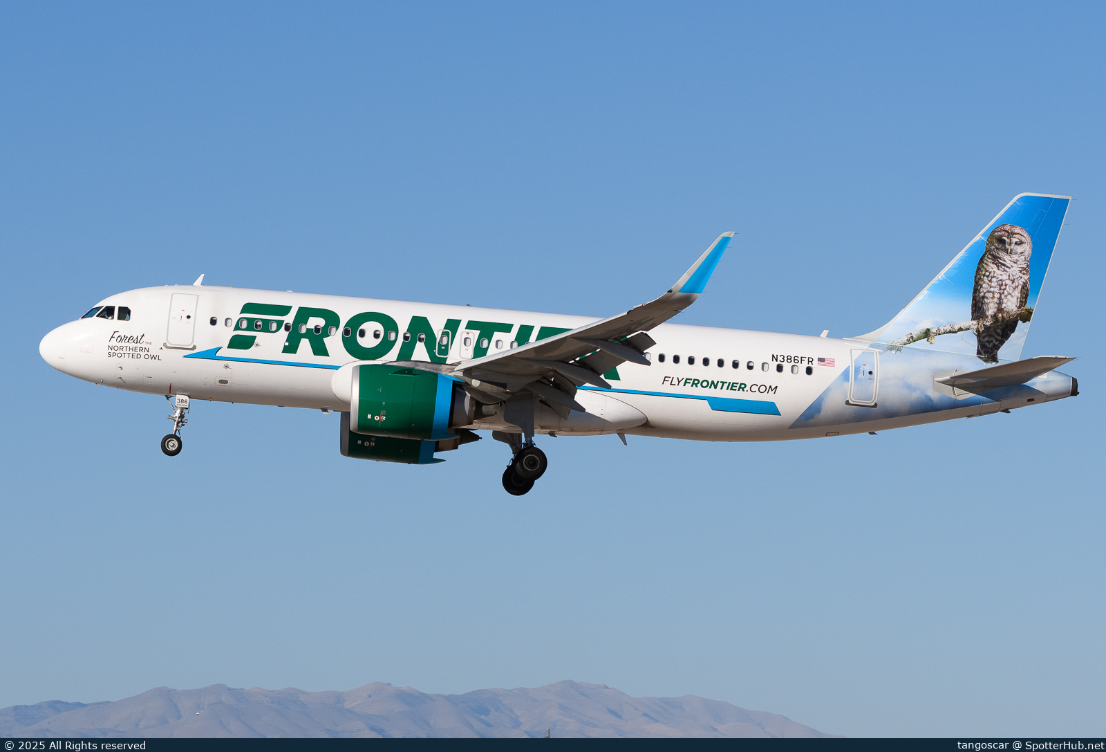Photo of N386FR - Airbus A320-251N operated by Frontier Airlines
