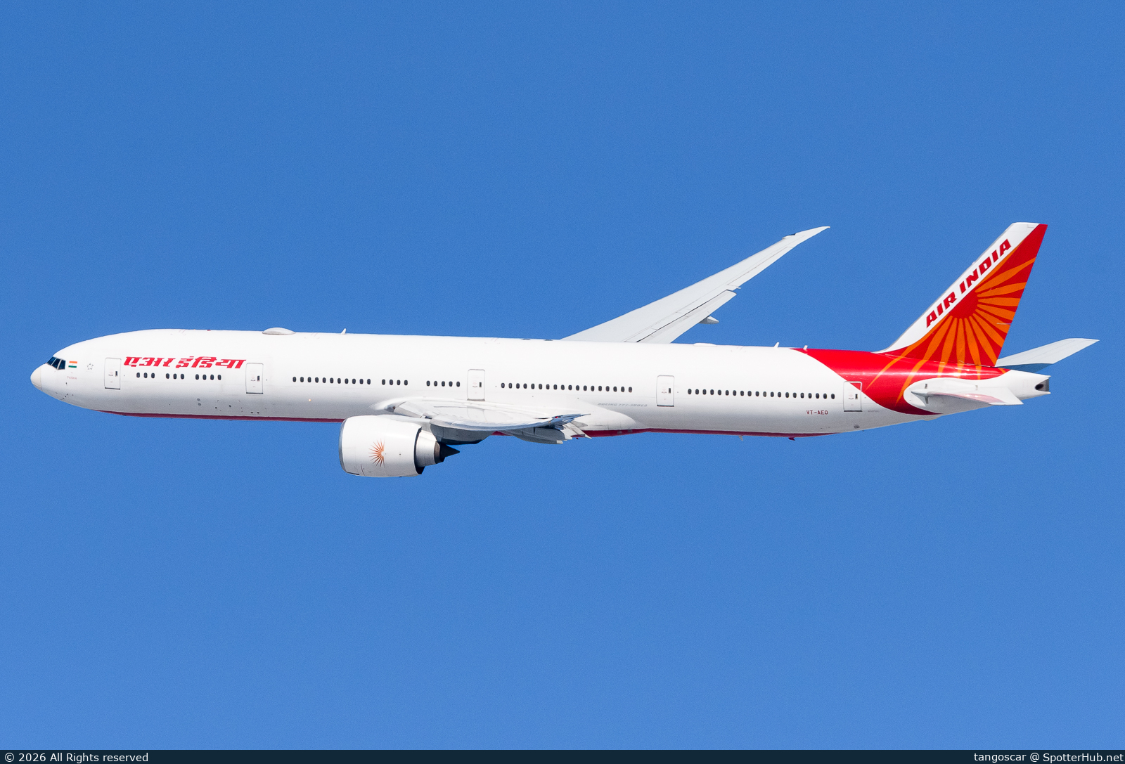 Photo of VT-AEO - Boeing 777-3FX(ER) operated by Air India