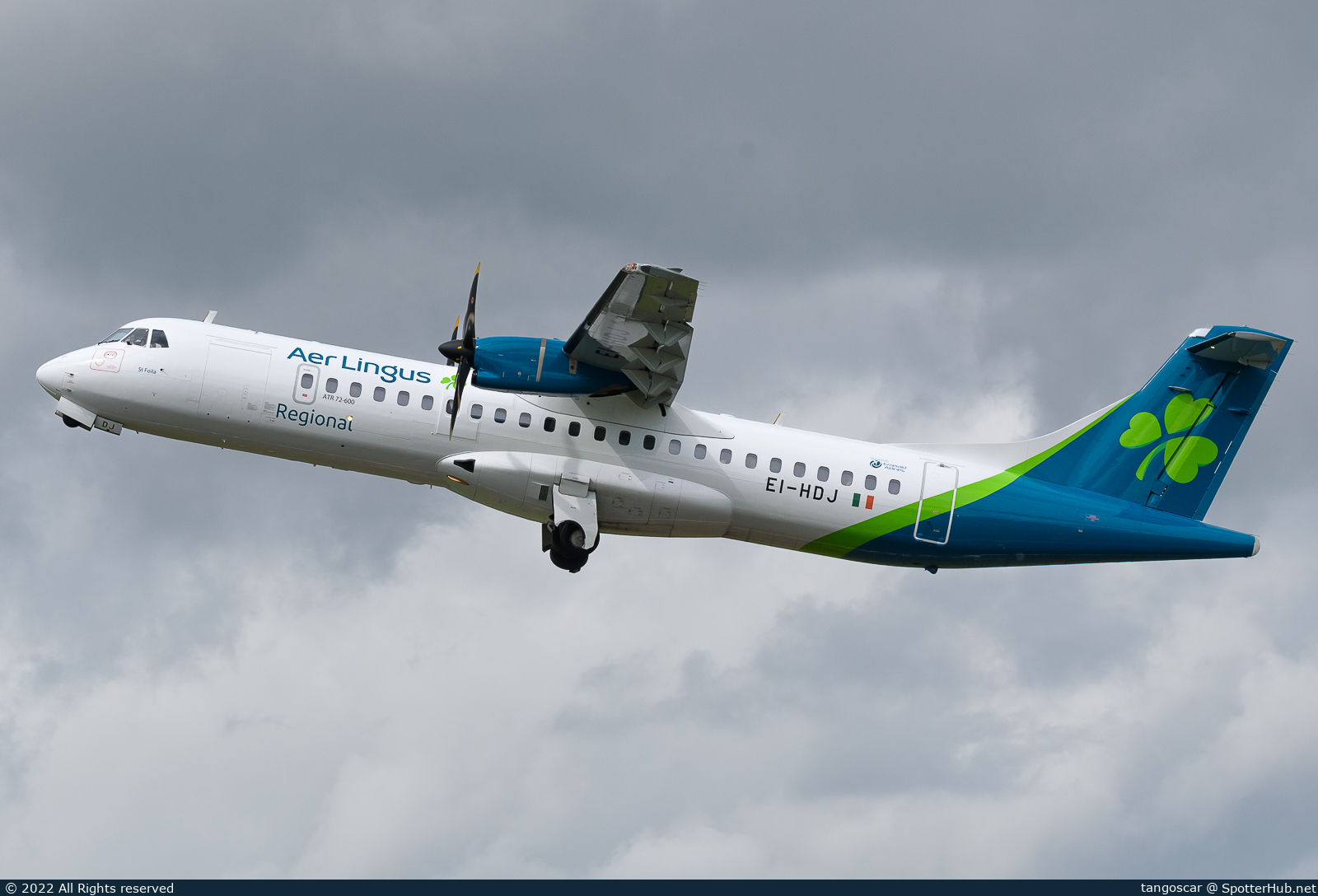 Photo of EI-HDJ - ATR 72-600 operated by Aer Lingus Regional (opb Emerald Airlines)