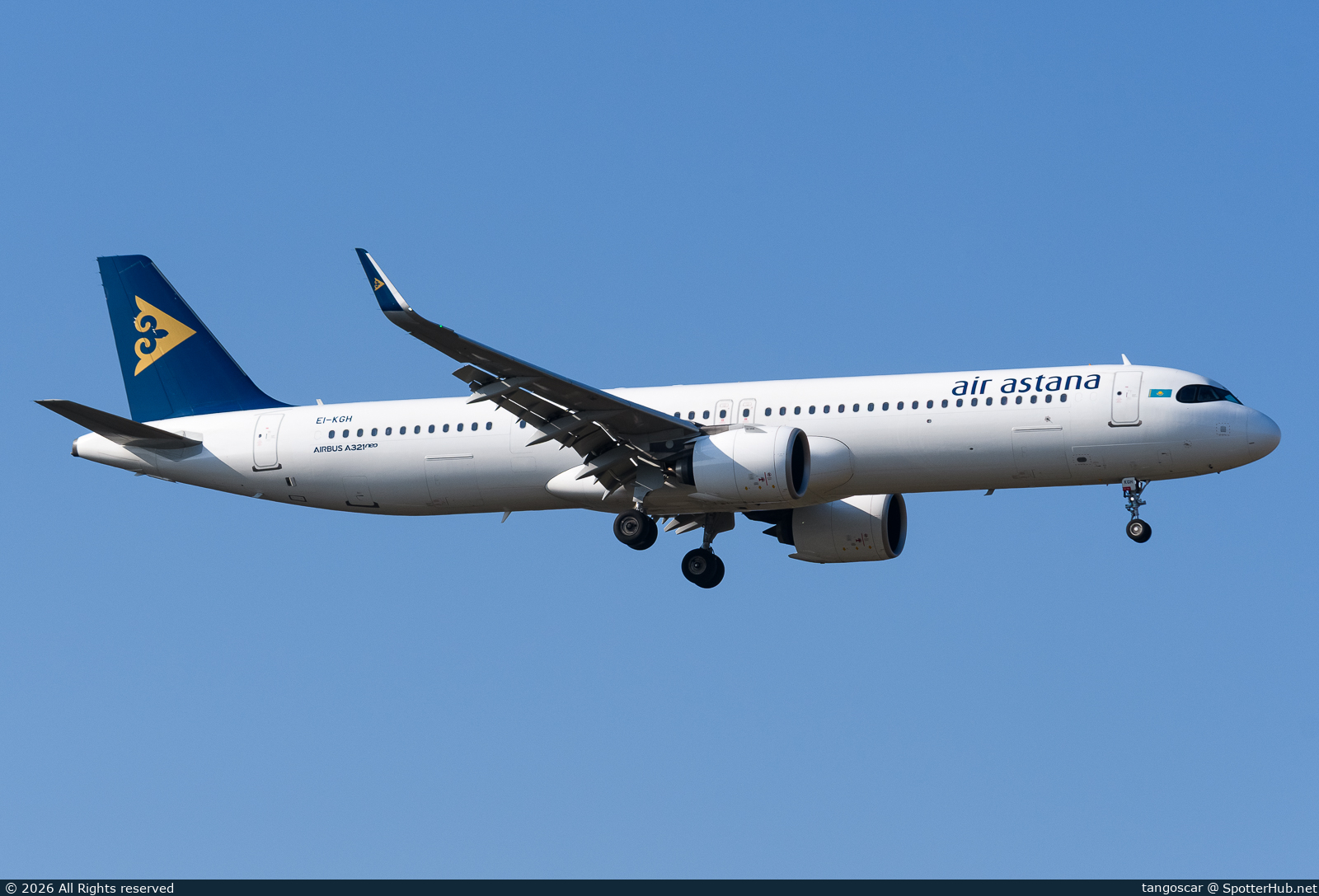 Photo of EI-KGH - Airbus A321-271NX operated by Air Astana