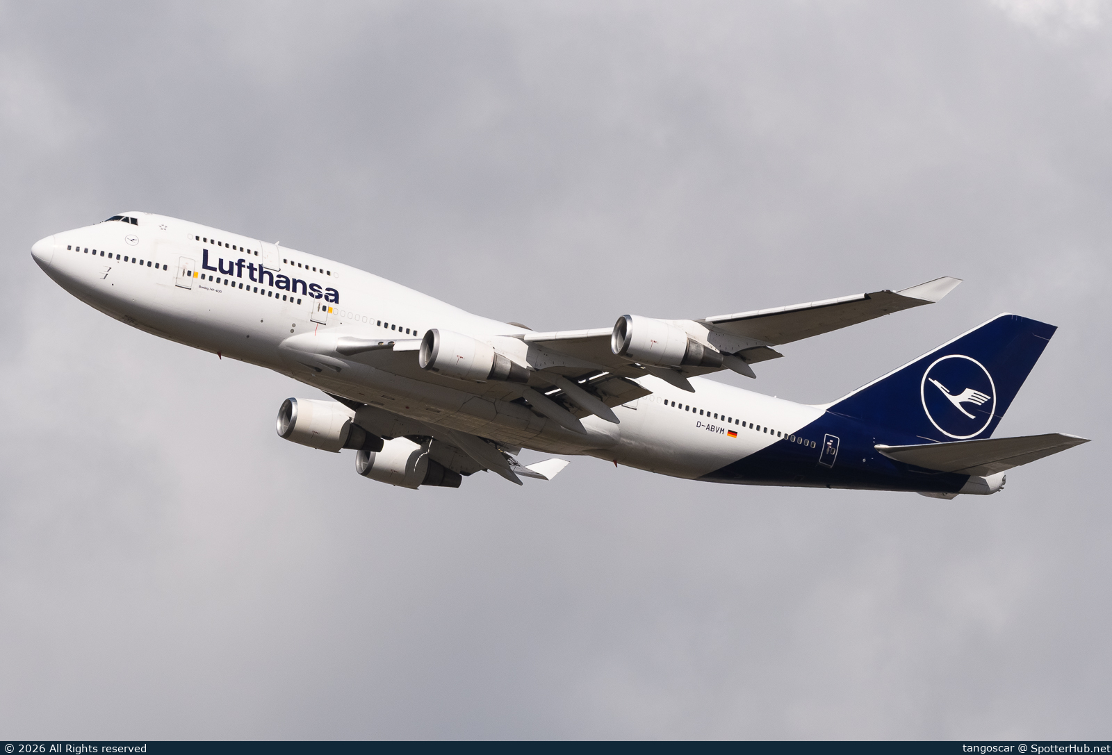 Photo of D-ABVM - Boeing 747-430 operated by Lufthansa