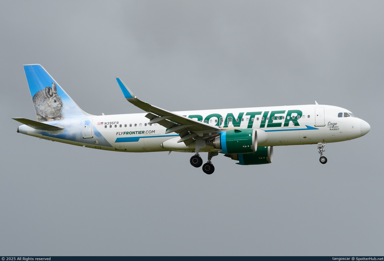 Photo of N395FR - Airbus A320-251N operated by Frontier Airlines