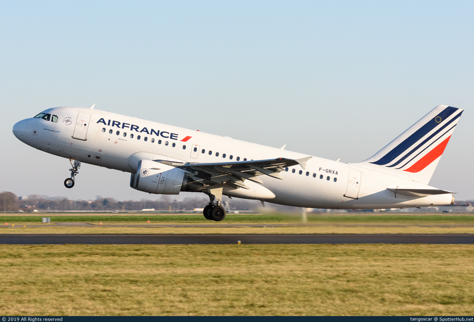 Photo of F-GRXA - Airbus A319-111 operated by Air France