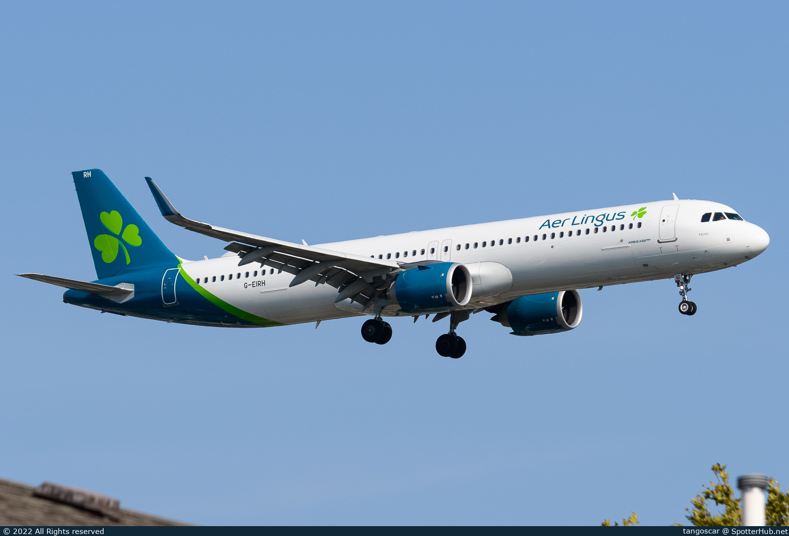 Photo of G-EIRH - Airbus A321-253NX operated by Aer Lingus UK