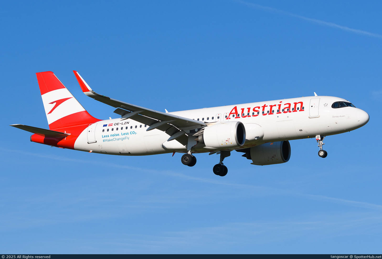 Photo of OE-LZN - Airbus A320-271N operated by Austrian Airlines